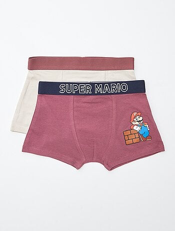 Pack de 2 boxers 'Super Mario'