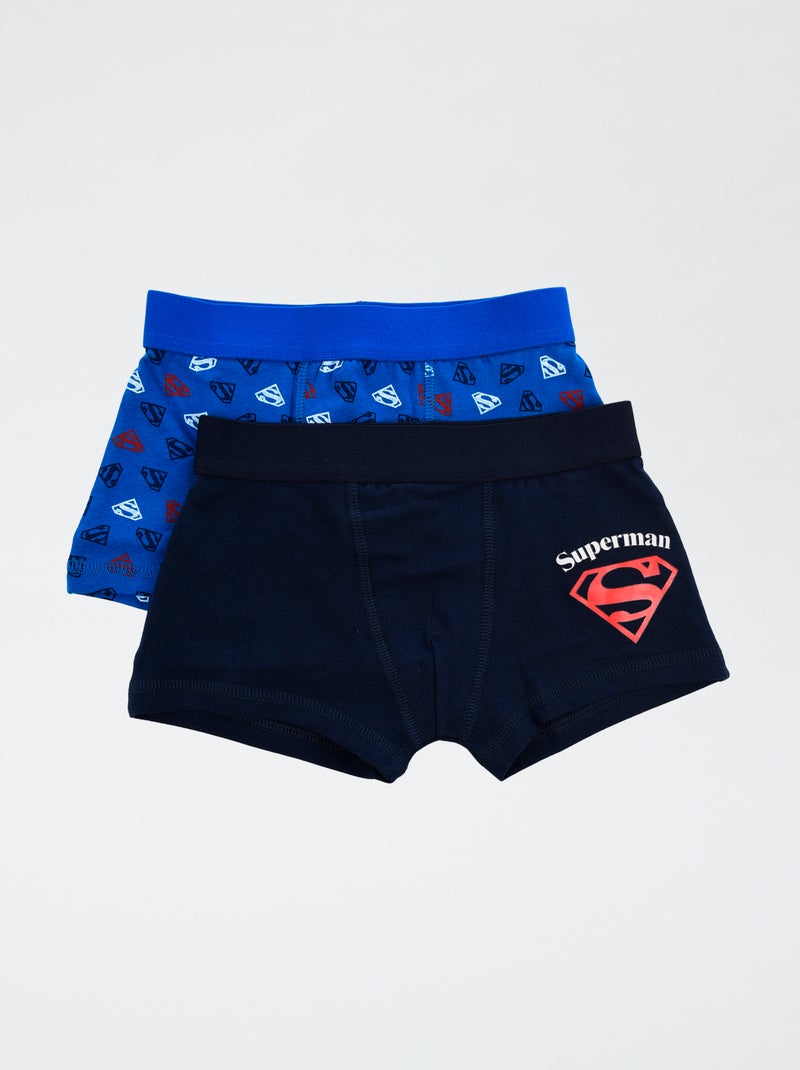 Pack de 2 boxers 'Superman' Rojo - Kiabi