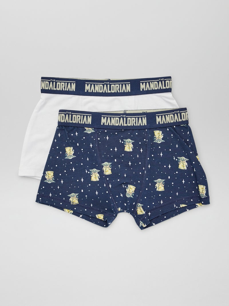 Pack de 2 bóxers 'The Mandalorian' AZUL - Kiabi