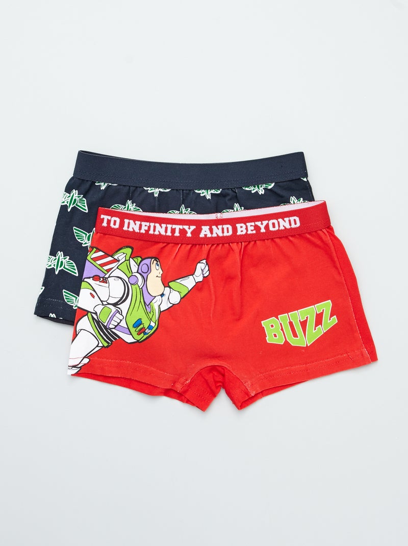 Pack de 2 boxers 'Toy Story' ROJO - Kiabi