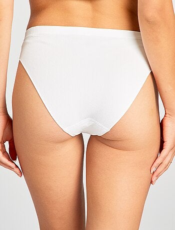 Pack de 2 bragas de canalé