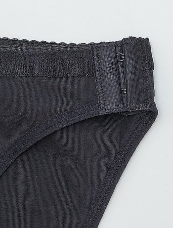 Pack de 2 bragas menstruales lavables de algodón - colección fácil de poner