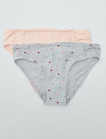 Pack de 2 braguitas - colección fácil de poner