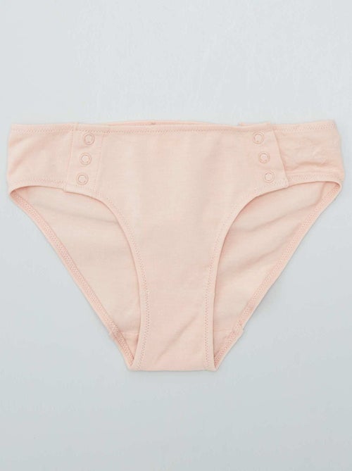 Pack de 2 braguitas - colección fácil de poner - Kiabi