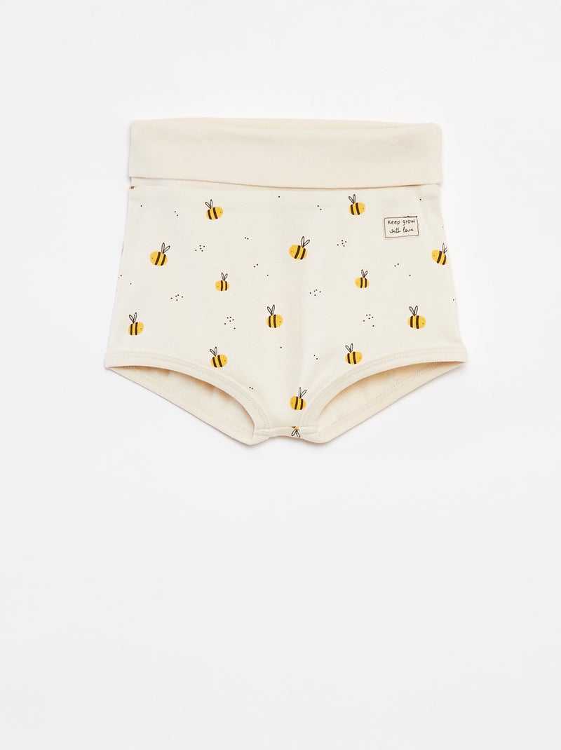 Pack de 2 braguitas - cradle to cradle BLANCO - Kiabi