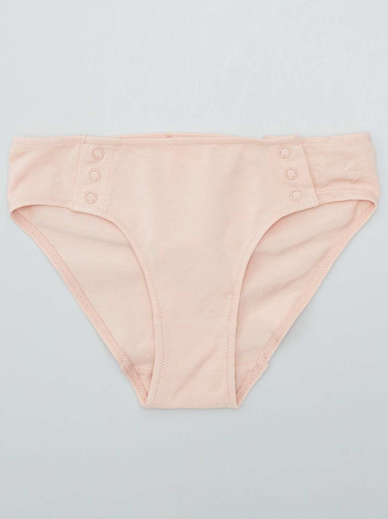 Pack de 2 braguitas - Fácil de Poner GRIS - Kiabi