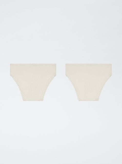 Pack de 2 braguitas - Kiabi Pack de 2 braguitas - Kiabi