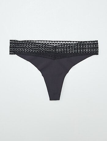 Pack de 2 braguitas brasileñas con encaje