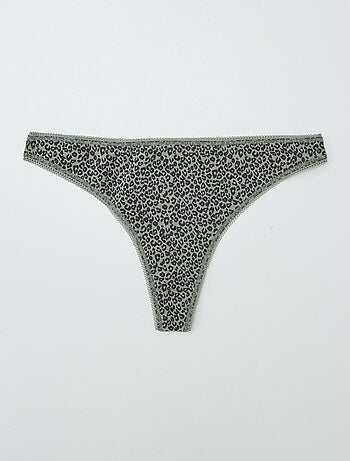 Pack de 2 braguitas brasileñas de algodón