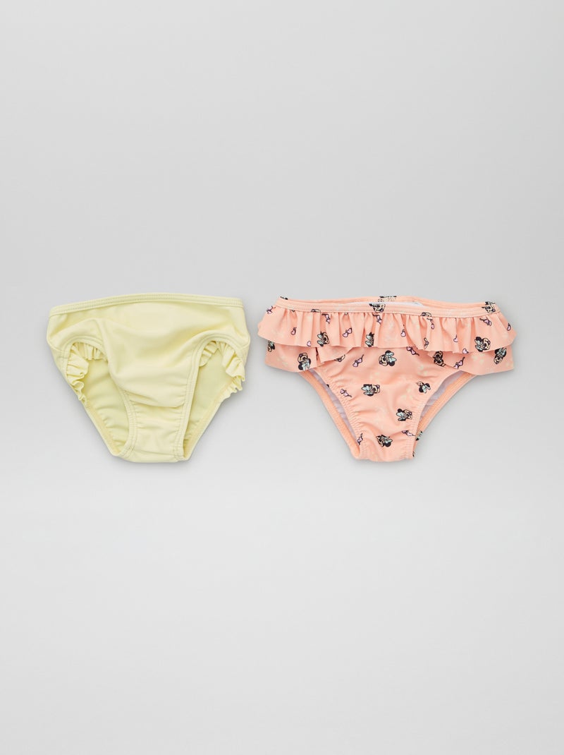 Pack de 2 braguitas de bikini 'Minnie' minnie - Kiabi