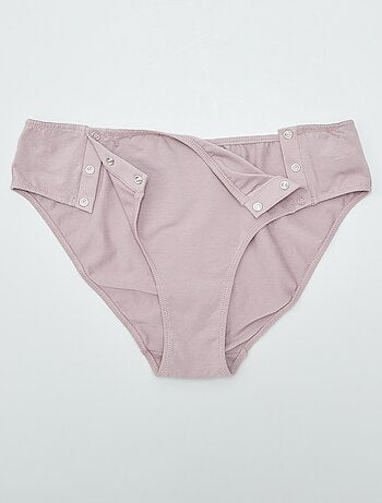 Pack de 2 braguitas de jersey - colección de fácil colocación