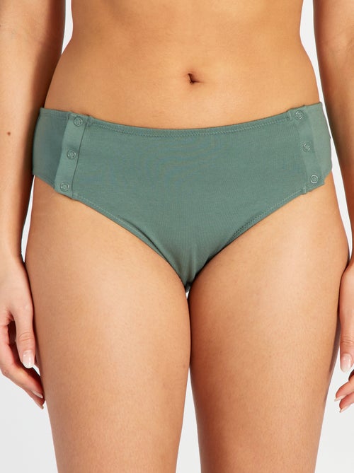 Pack de 2 braguitas de jersey - colección de fácil colocación - Kiabi