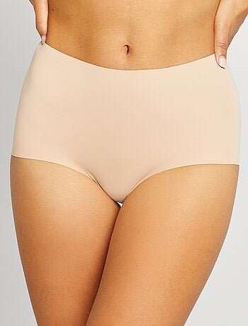 Pack de 2 braguitas de talle alto invisibles