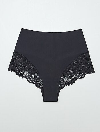 Pack de 2 braguitas de talle alto