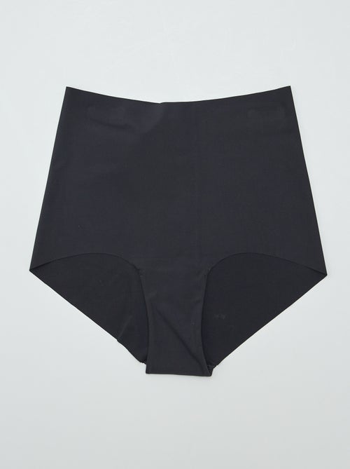 Pack de 2 braguitas de tiro alto invisibles - Kiabi