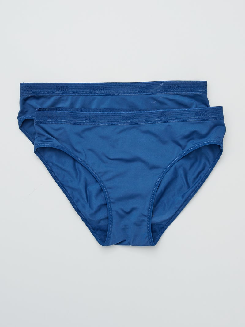 Pack de 2 braguitas 'DIM' AZUL - Kiabi