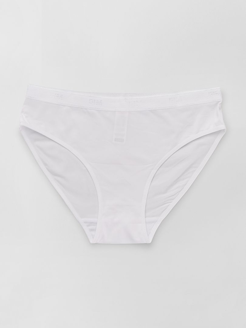 Pack de 2 braguitas 'DIM' BLANCO - Kiabi