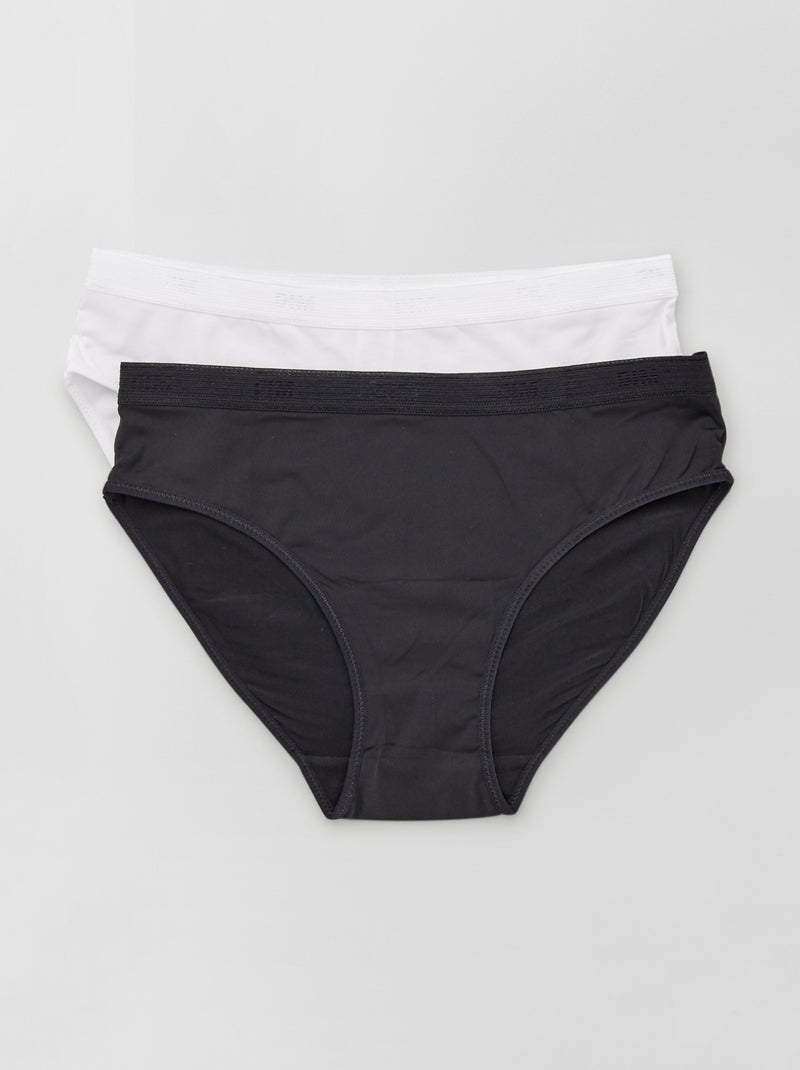 Pack de 2 braguitas 'DIM' BLANCO - Kiabi