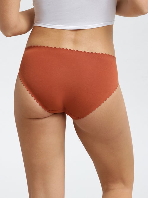 Pack de 2 braguitas 'Dim' 'Body touch' - Kiabi Pack de 2 braguitas 'Dim' 'Body touch' - Kiabi