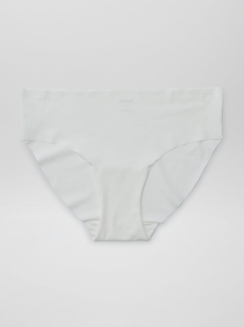 Pack de 2 braguitas invisibles de microfibra - Kiabi