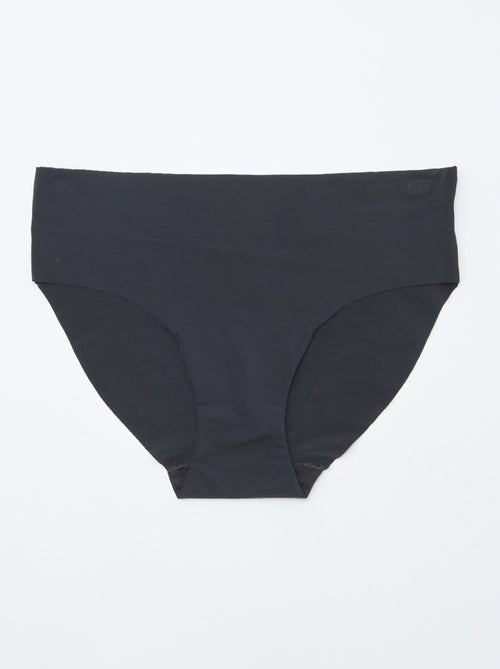 Pack de 2 braguitas invisibles de microfibra - Kiabi