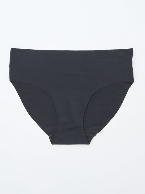 Pack de 2 braguitas invisibles de microfibra - Kiabi