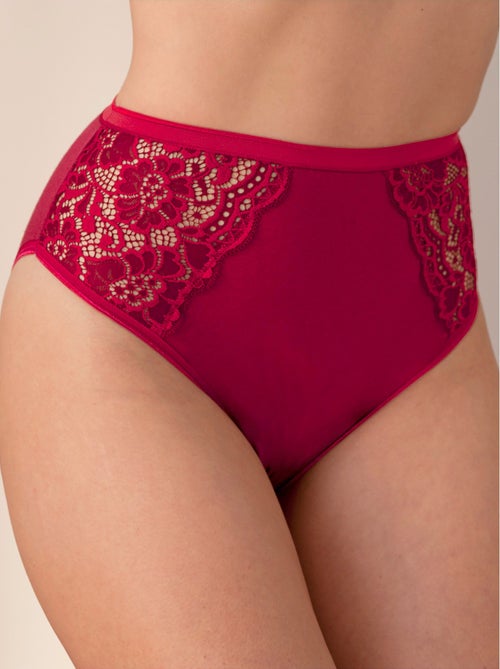 Pack de 2 braguitas ligeramente altas - Afibel - Kiabi