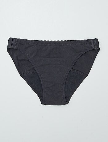 Pack de 2 braguitas menstruales lavables de algodón - Fácil de Poner