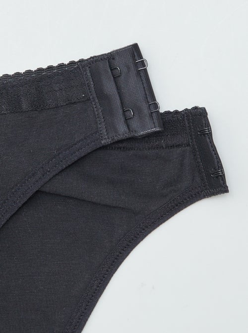 Pack de 2 braguitas menstruales lavables de algodón  - So Easy - Kiabi