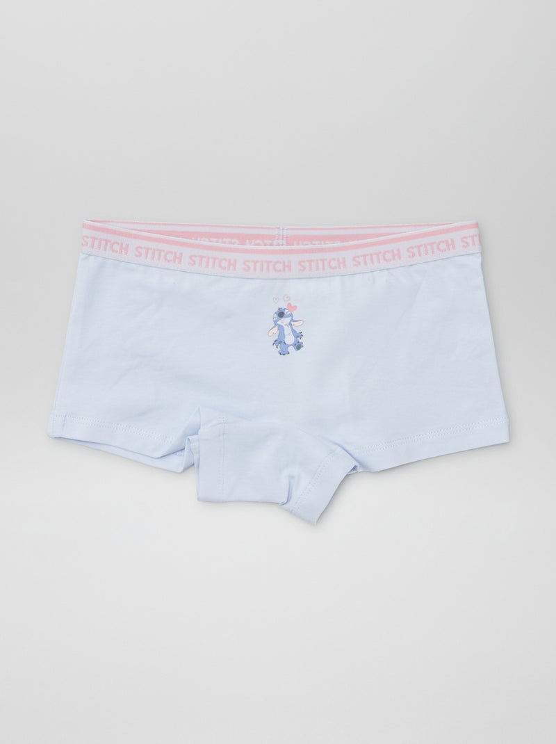 Pack de 2 braguitas 'Stitch' de 'Disney' - AZUL - Kiabi