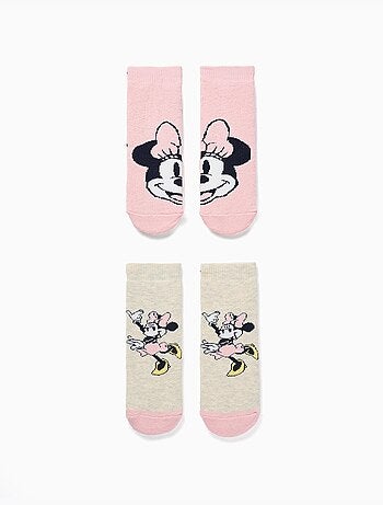 Pack de 2 calcetines antideslizantes con estampados de Minnie