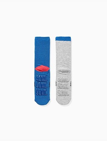 Pack de 2 calcetines antideslizantes con estampados de Sonic