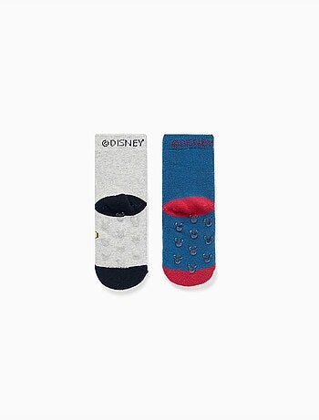 Pack de 2 calcetines antideslizantes de rizo con Mickey