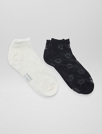 Pack de 2 calcetines cortos