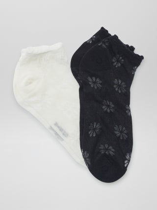 Pack de 2 calcetines cortos