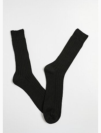 Pack de 2 calcetines de hilo escocés de puro algodón - AFIBEL