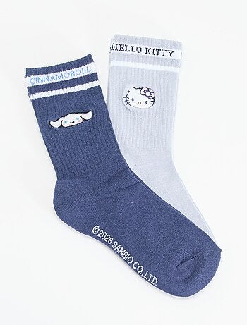 Pack de 2 calcetines divertidos 'Hello Kitty'