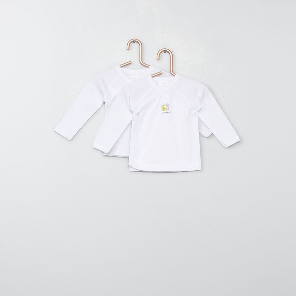 kiabi camisa blanca niña