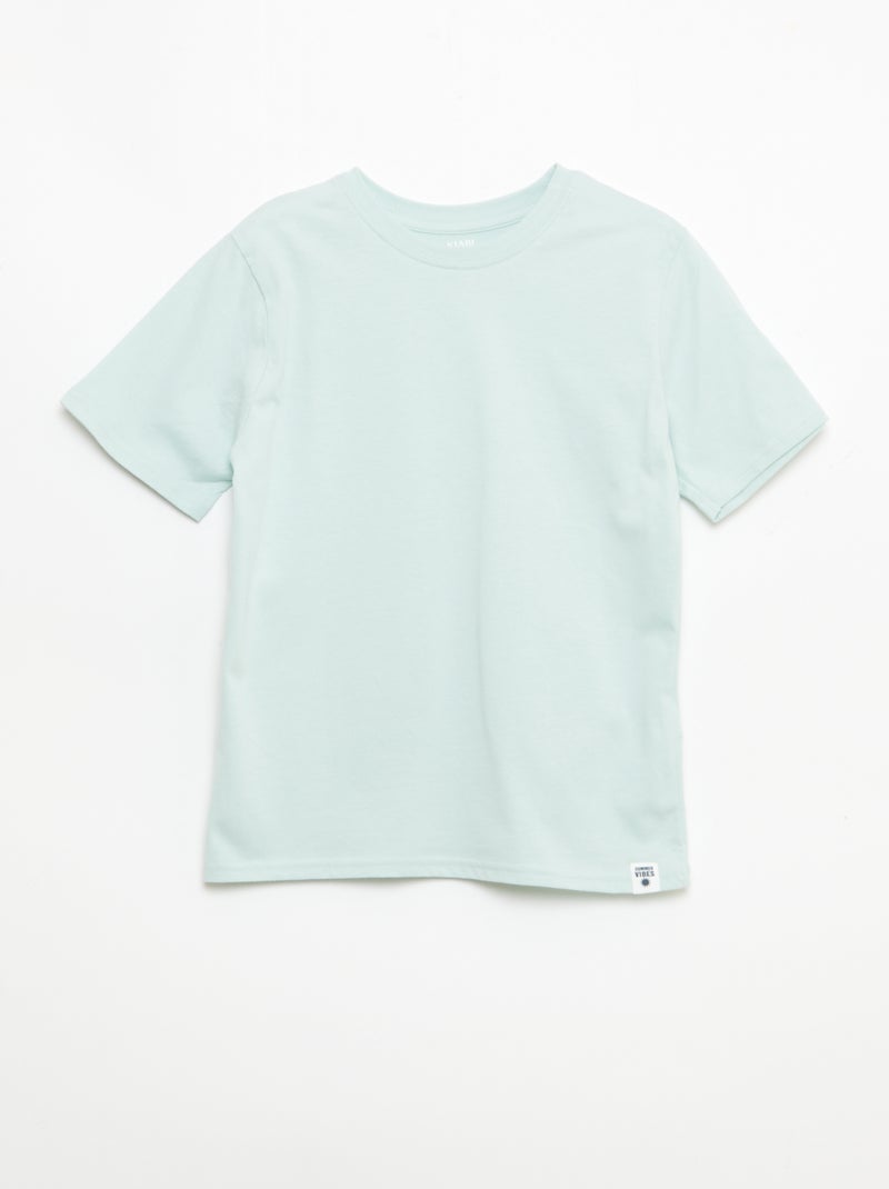 pack de 2 camisetas Azul - Kiabi