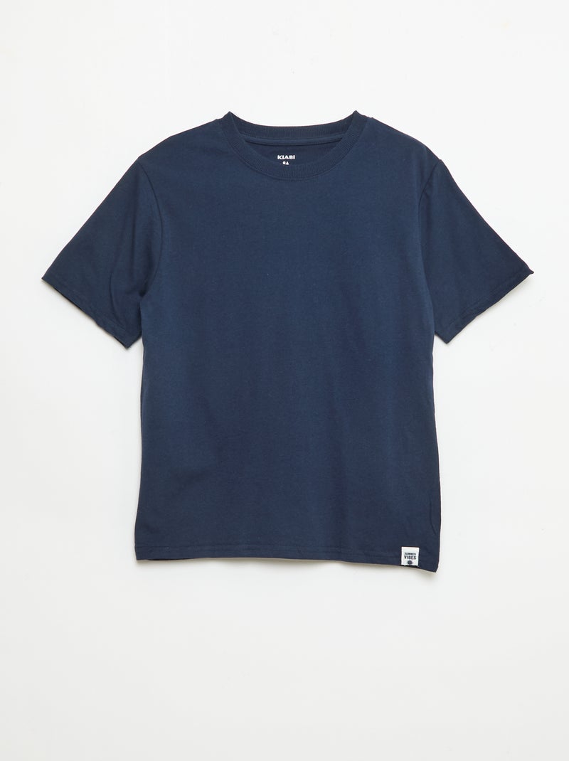 pack de 2 camisetas Azul - Kiabi