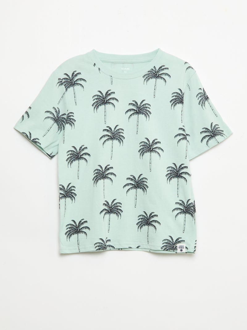 pack de 2 camisetas Azul - Kiabi