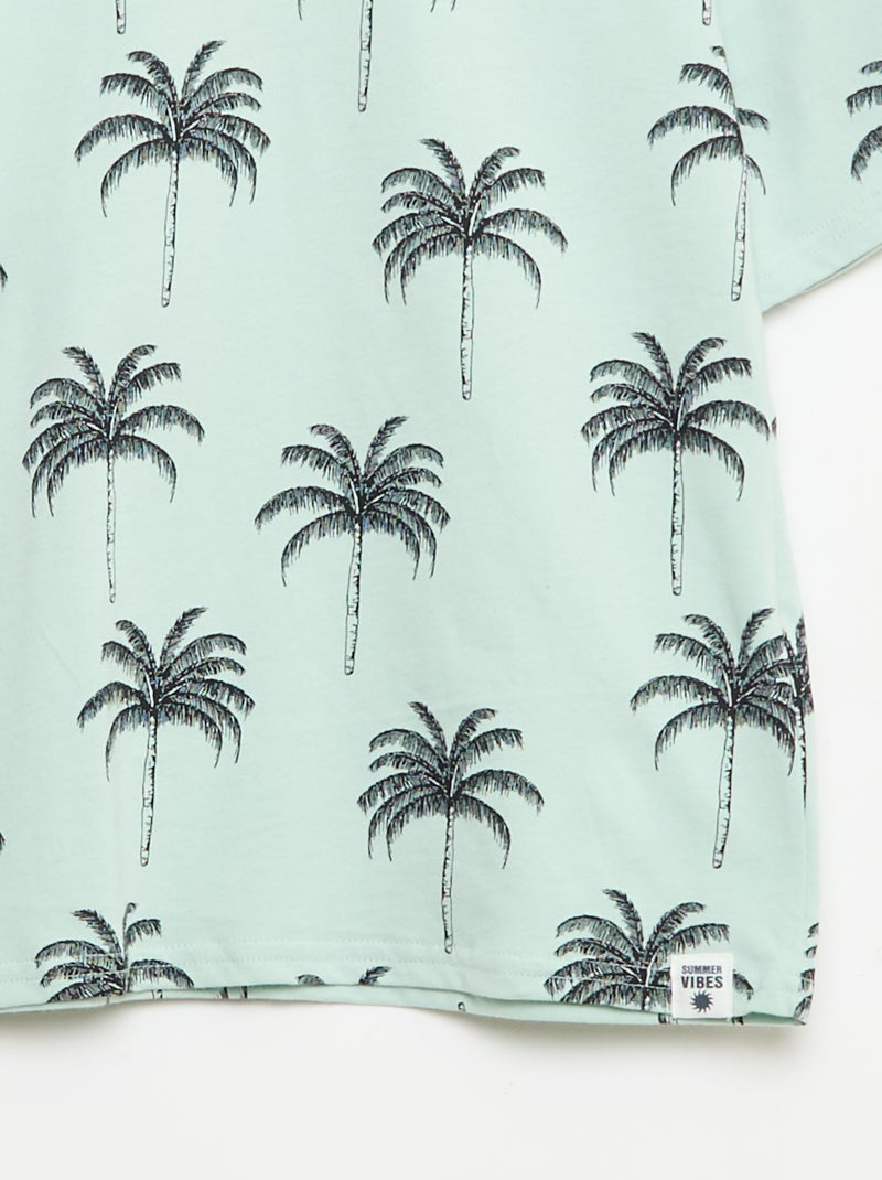 pack de 2 camisetas Azul - Kiabi