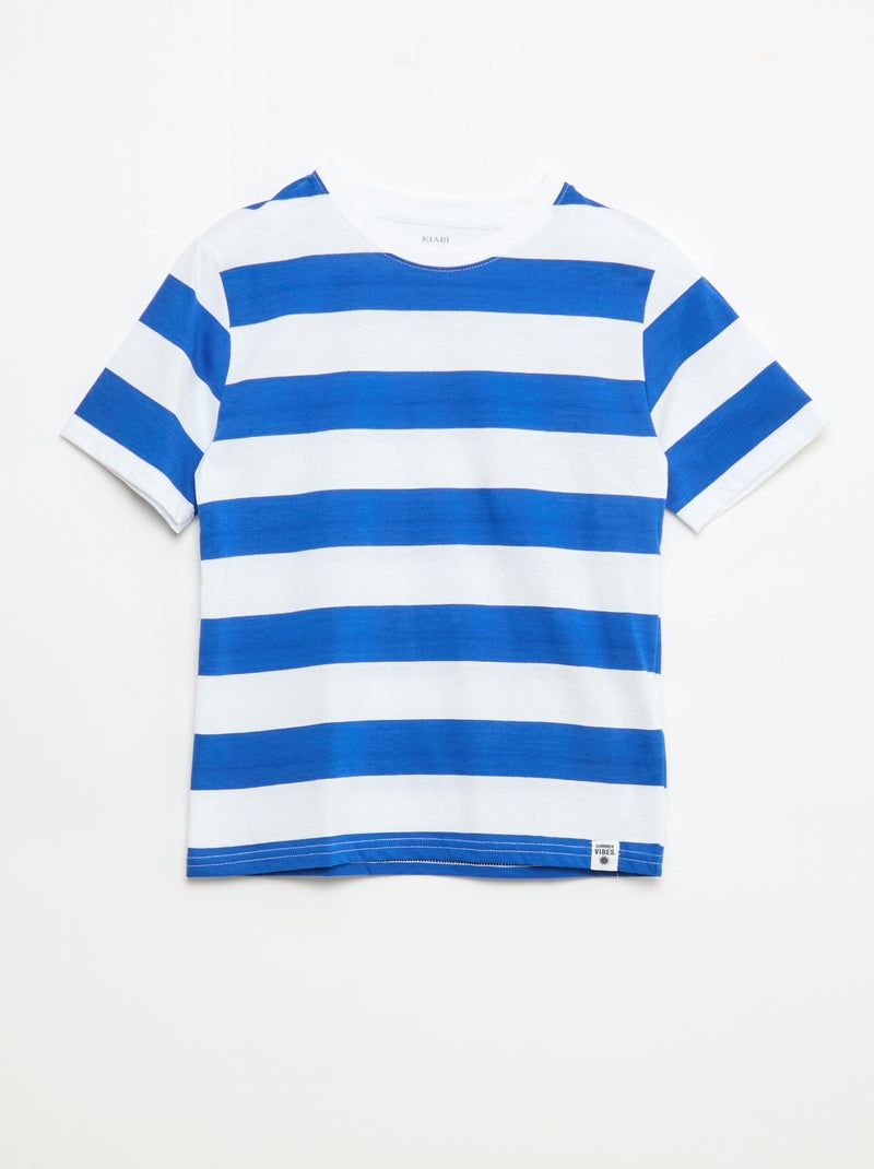 pack de 2 camisetas Azul - Kiabi