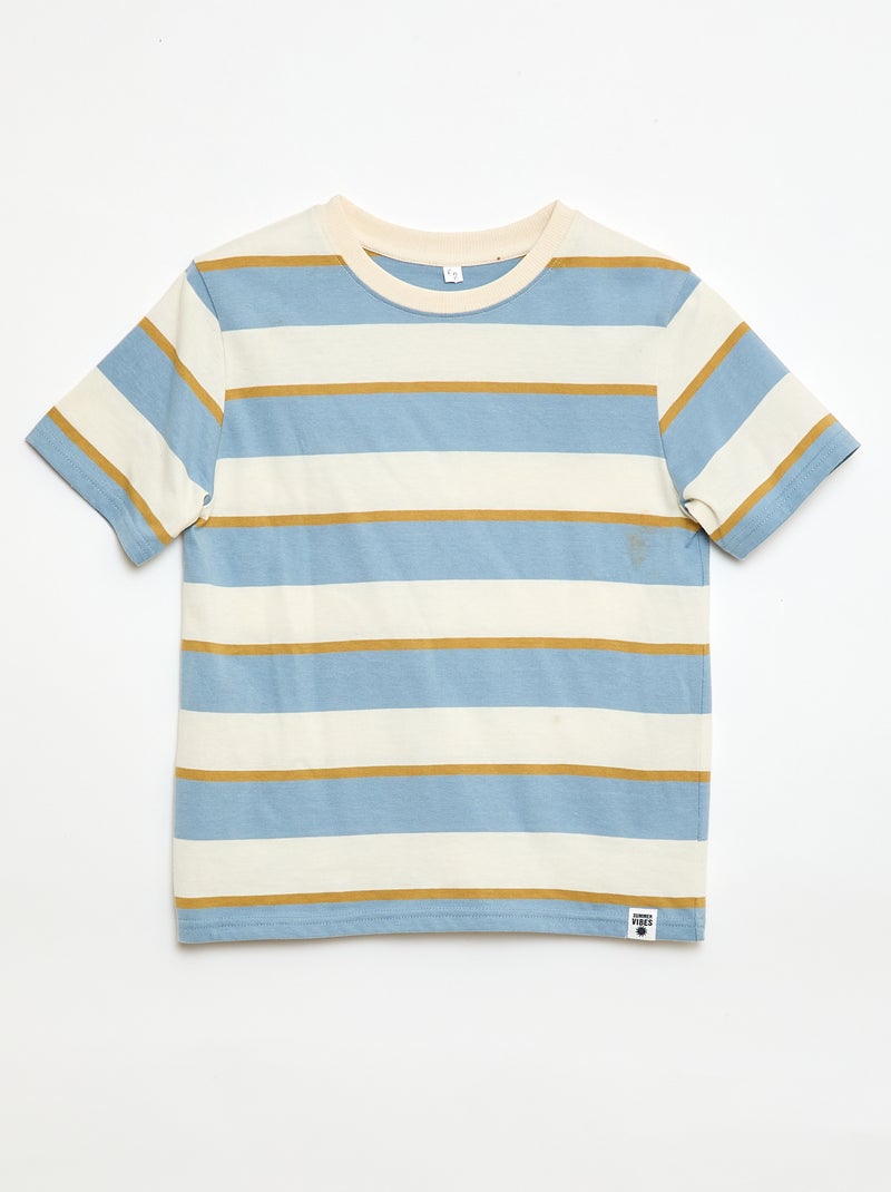 pack de 2 camisetas Beige - Kiabi