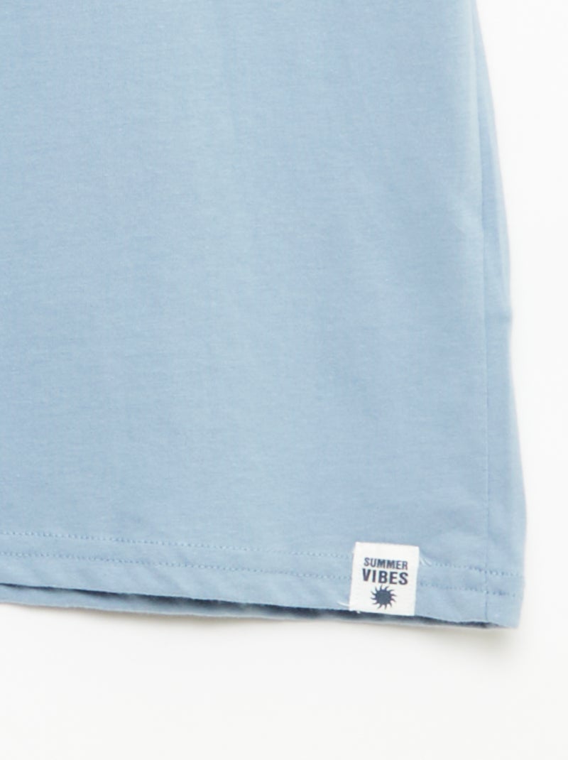 pack de 2 camisetas Beige - Kiabi