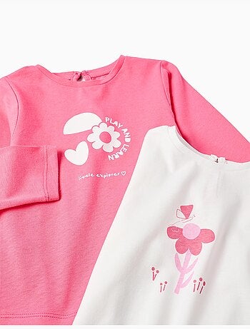 Pack de 2 camisetas con estampados