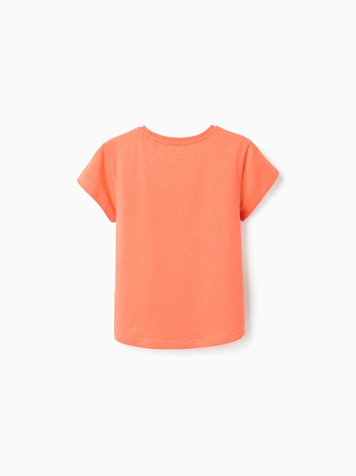 Pack de 2 camisetas de algodón con estampado de palmeras - Kiabi