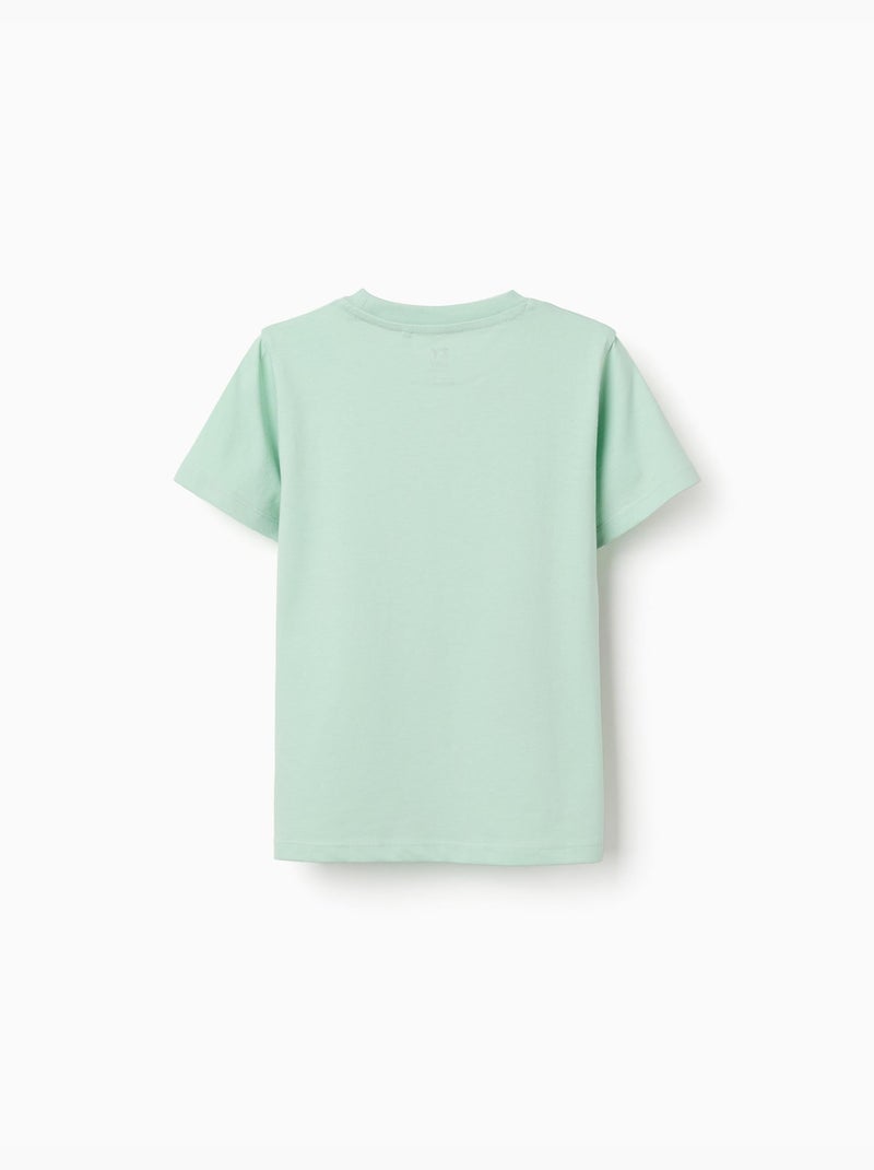 Pack de 2 camisetas de algodón con estampados de playa Blanco - Kiabi
