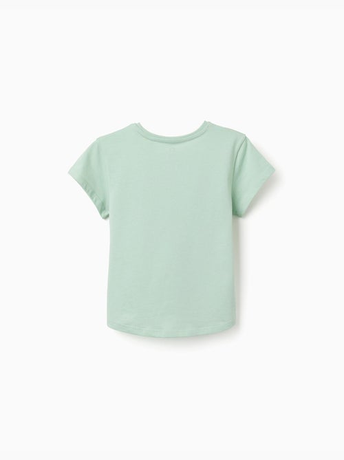 Pack de 2 camisetas de algodón con estampados florales - Kiabi Pack de 2 camisetas de algodón con estampados florales - Kiabi