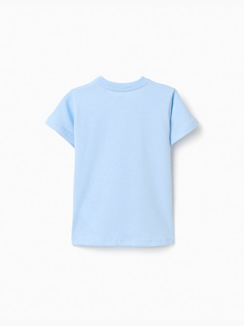 Pack de 2 camisetas de algodón con estampados veraniegos - Kiabi Pack de 2 camisetas de algodón con estampados veraniegos - Kiabi
